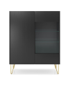 Ensemble meuble TV RAVEN couleur Noir