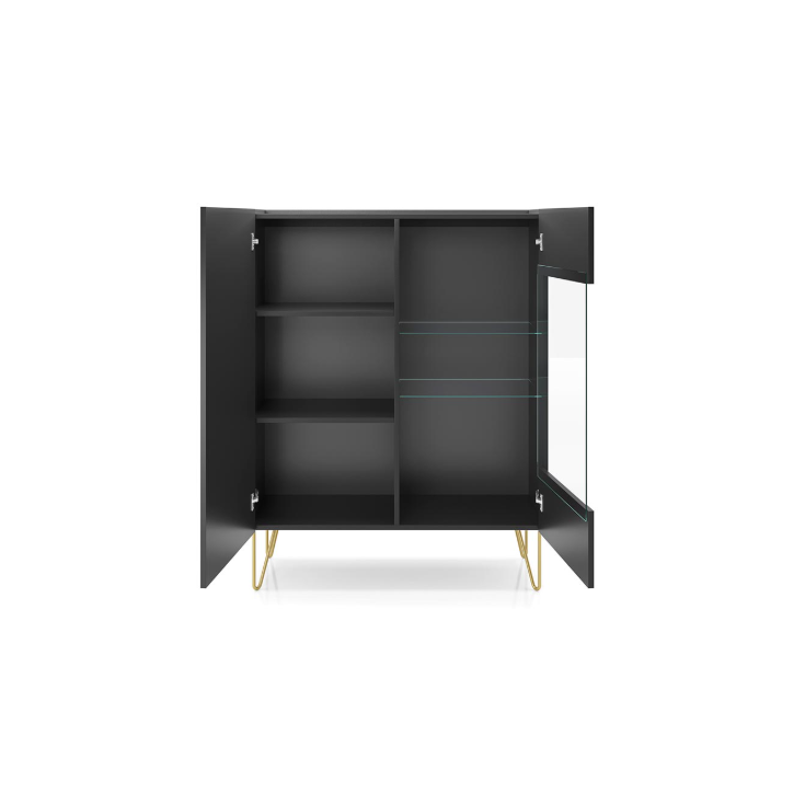 Conjunto de móveis para TV RAVEN – Cor Preto