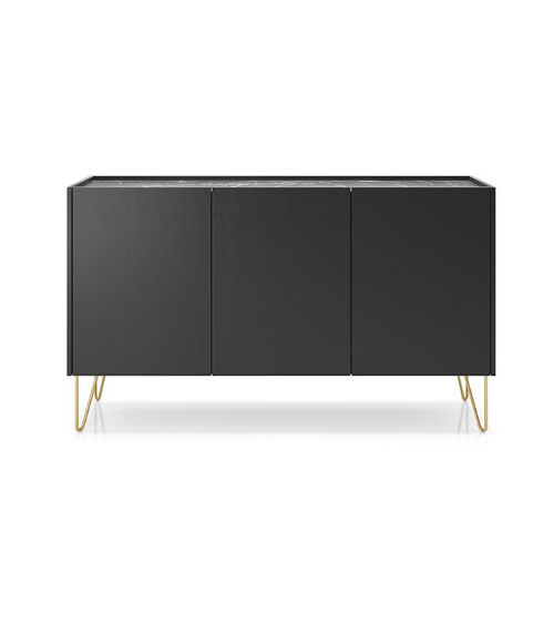 Ensemble meuble TV RAVEN couleur Noir