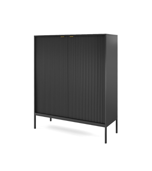 Conjunto de móveis para TV NOVA – Cor Preto