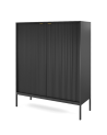 Conjunto de móveis para TV NOVA – Cor Preto