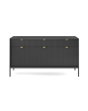 Conjunto de muebles para TV NOVA – Color Negro