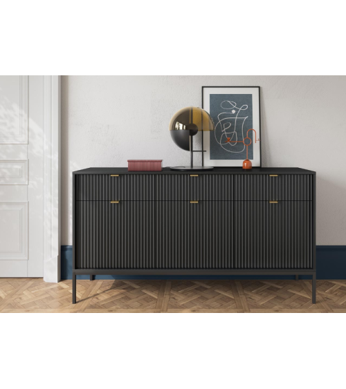 Ensemble meuble TV NOVA couleur Noir