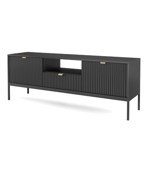 Conjunto de móveis para TV NOVA – Cor Preto
