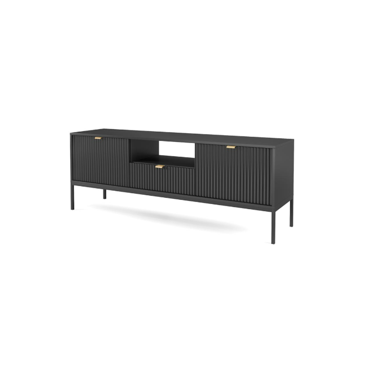 Conjunto de móveis para TV NOVA – Cor Preto
