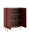 Conjunto de muebles para TV – Color Cerámica Roja