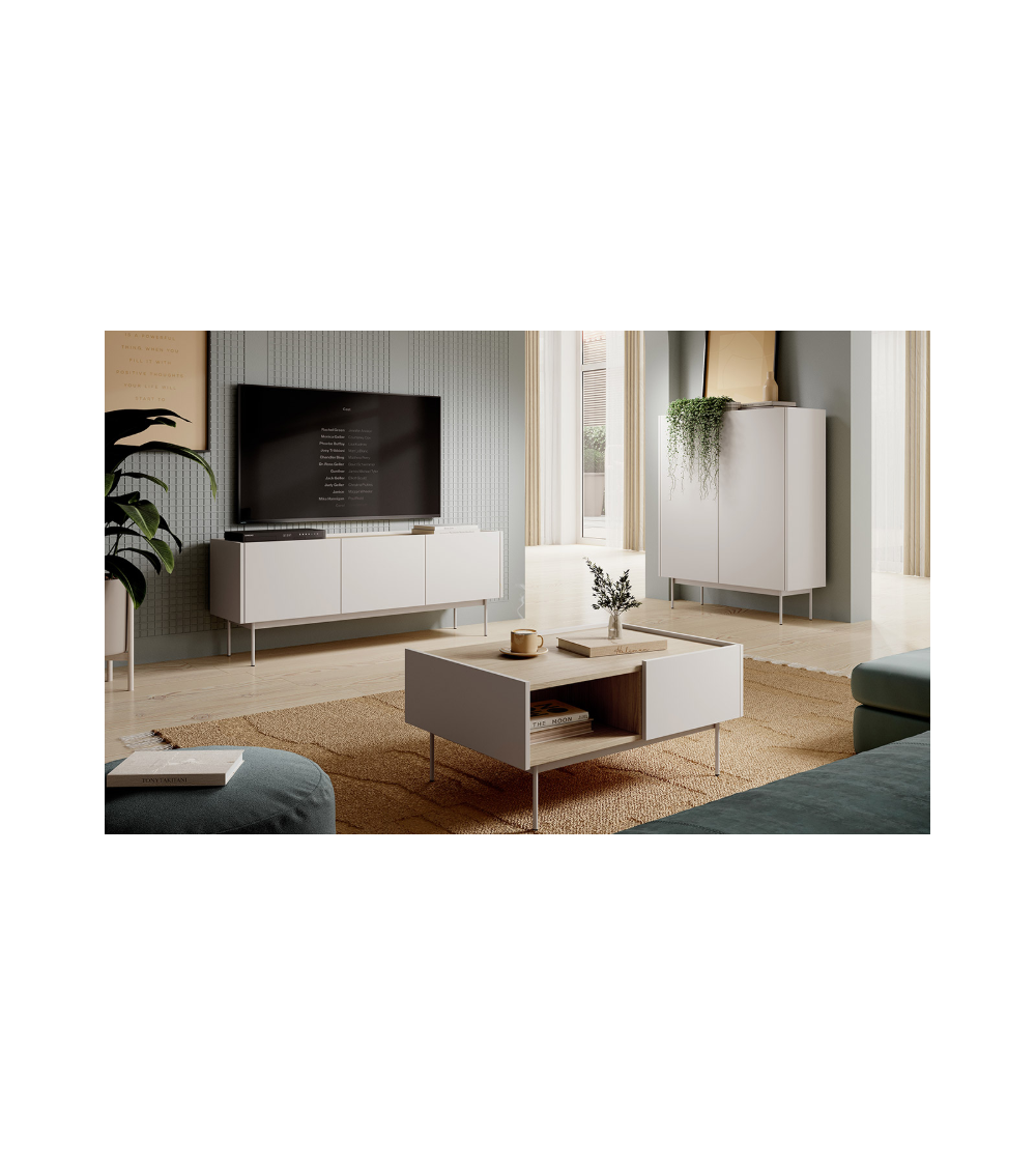 Conjunto de muebles para TV – Color Cachemira