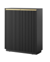 Conjunto de muebles para TV ROYAL – Color Negro