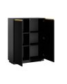 Conjunto de muebles para TV ROYAL – Color Negro