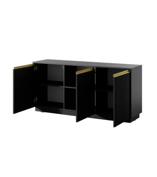 Conjunto de móveis para TV ROYAL – Cor Preto