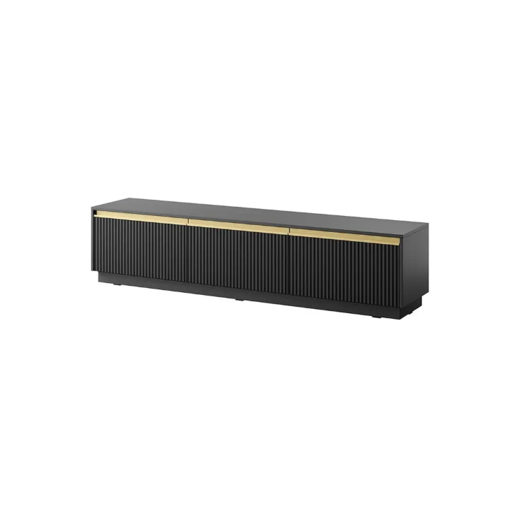 Conjunto de muebles para TV ROYAL – Color Negro