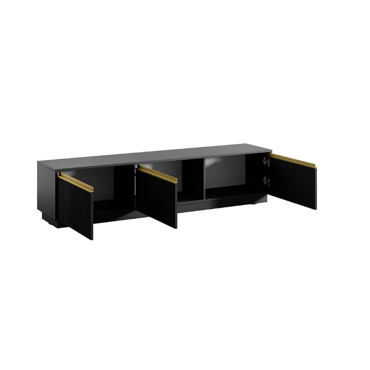 Conjunto de móveis para TV ROYAL – Cor Preto