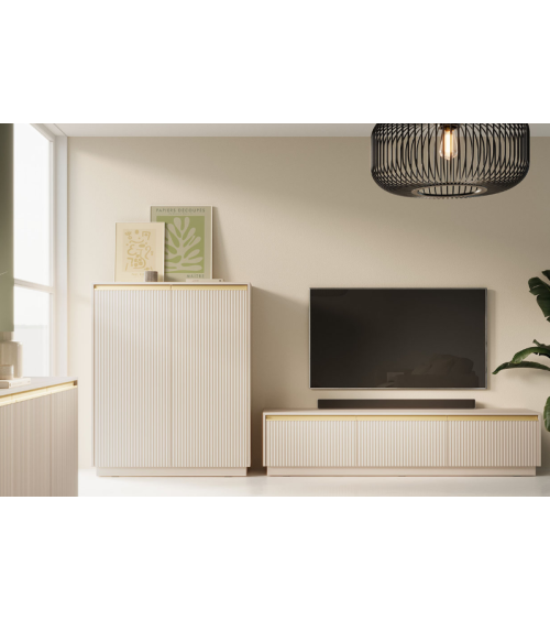 Set mobile TV ROYAL – Colore Beige