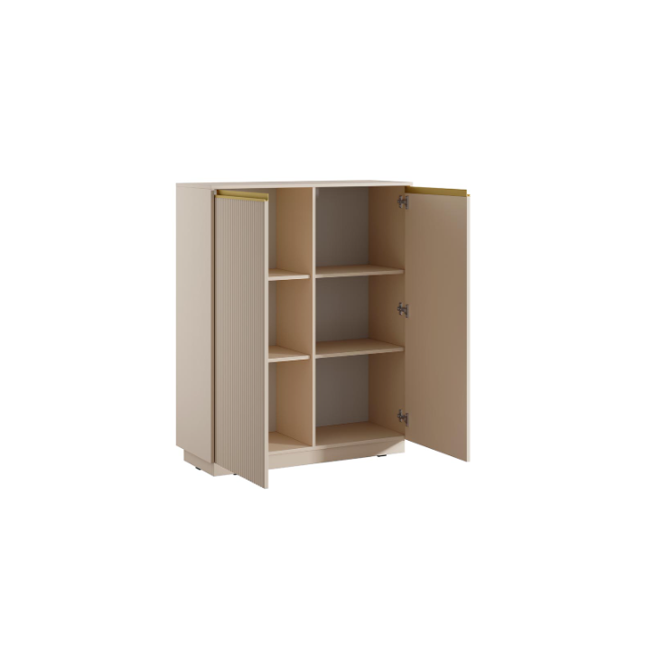 Ensemble meuble TV ROYAL couleur Beige
