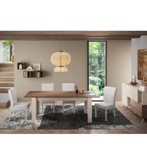 Sala de Jantar Monaco – Cor Caxemira / Nogueira