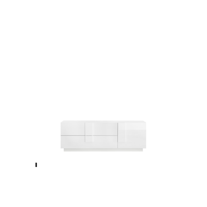 Meuble TV Jupiter Couleur Blanc brillant / Mercure Meuble TV Jupiter Couleur Blanc brillant / Mercure