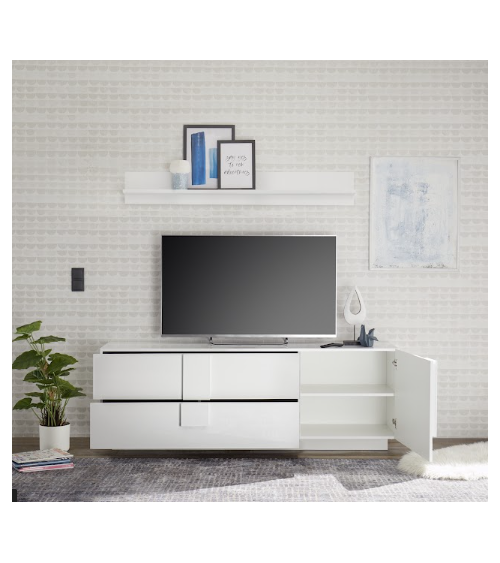 Mueble de TV Jupiter – Color Blanco brillante
