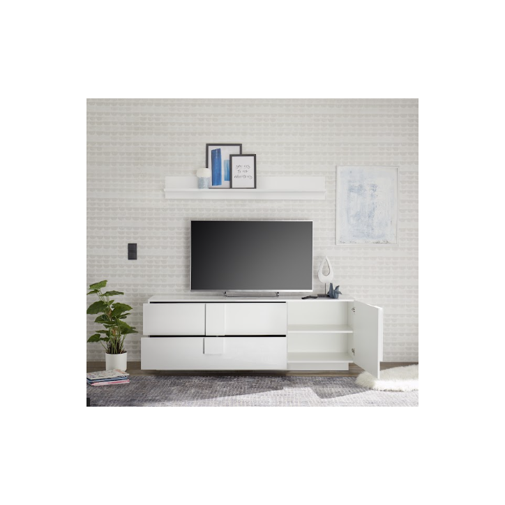 Mueble de TV Jupiter – Color Blanco brillante