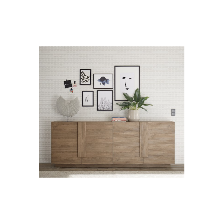 Credenza Jupiter a 4 ante – Finitura Mercure Credenza Jupiter a 4 ante – Finitura Mercure
