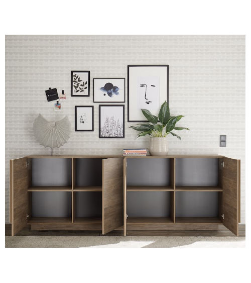 Credenza Jupiter a 4 ante – Finitura Mercure