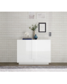Credenza Jupiter a 2 ante – Bianco lucido