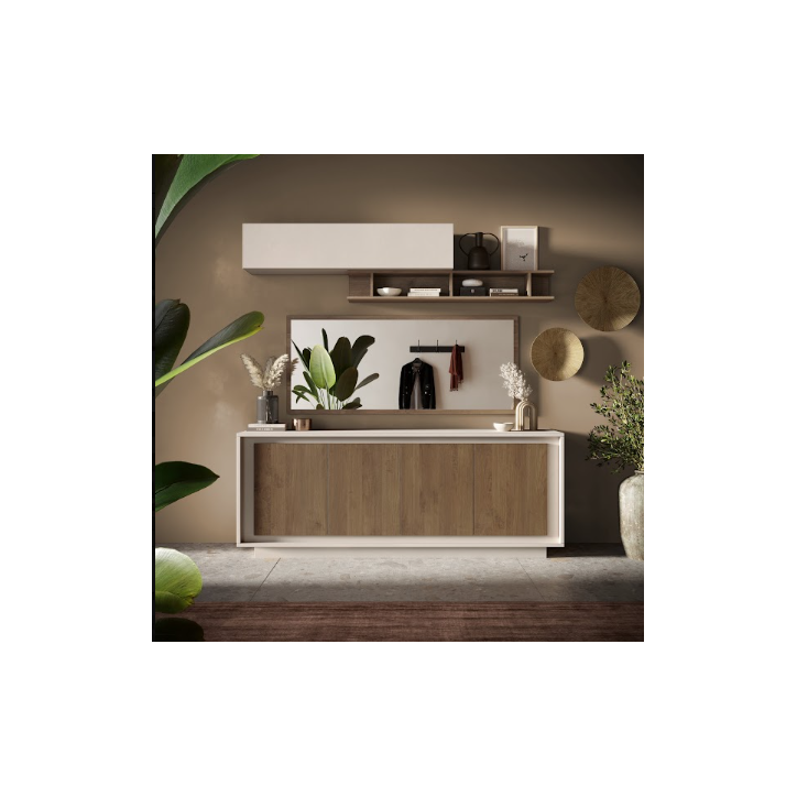 Buffet SKY 4 portes – Finition Cashmere / Mercure Buffet SKY 4 portes – Finition Cashmere / Mercure