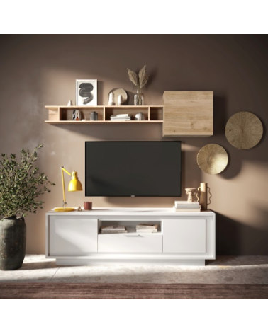 Móvel de TV SKY – Branco mate lacado