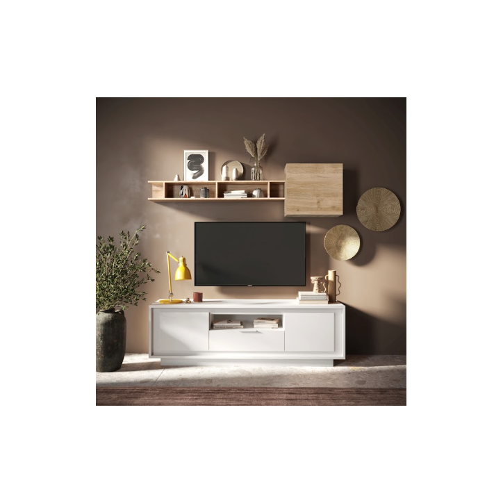 Mobile TV SKY – Bianco opaco laccato