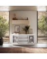 Set soggiorno SKY 3 pezzi – Bianco opaco laccato