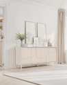 Buffet STONE 4 portes – Cashmere mat