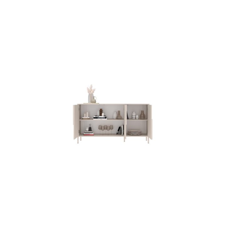 Aparador STONE de 3 puertas – Cashmere mate
