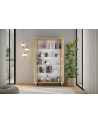 Vitrina MURANO de 2 puertas de cristal – Acabado Roble natural