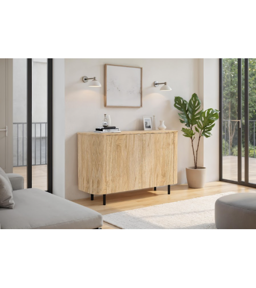 Credenza MURANO a 2 ante – Finitura Rovere naturale