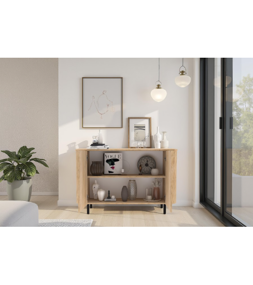 Buffet MURANO 2 portes – Finition Chêne naturel
