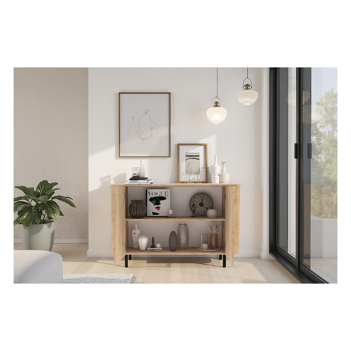 Credenza MURANO a 2 ante – Finitura Rovere naturale