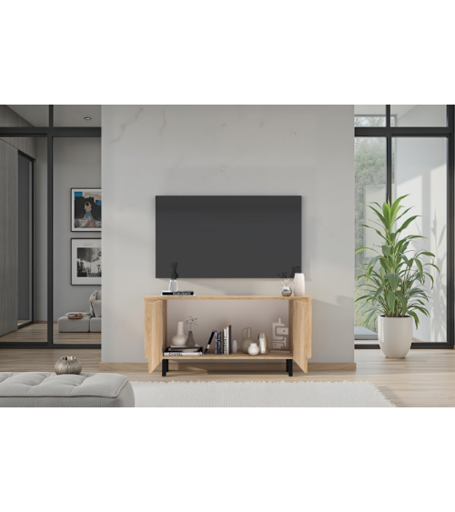 Móvel de TV MURANO com 2 portas – Acabamento Carvalho natural