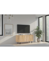 Meuble TV MURANO 2 portes – Finition Chêne naturel