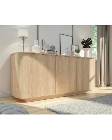 Aparador ADRIATICO de 3 puertas – Acabado Roble natural