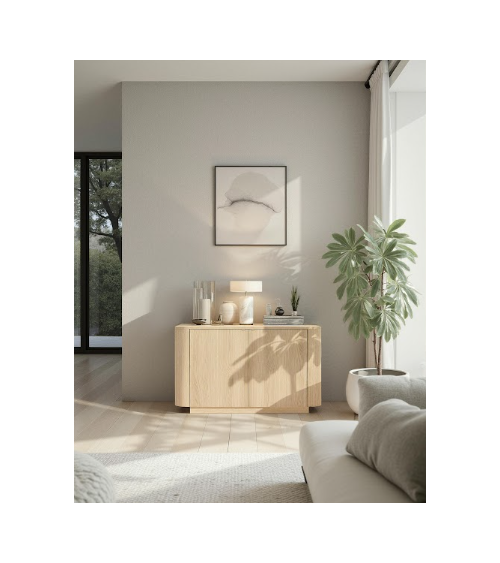 Aparador ADRIATICO de 2 puertas – Acabado Roble natural