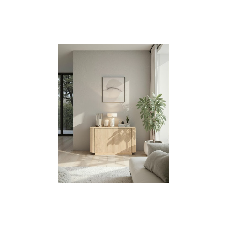 Credenza ADRIATICO a 2 ante – Finitura Rovere naturale