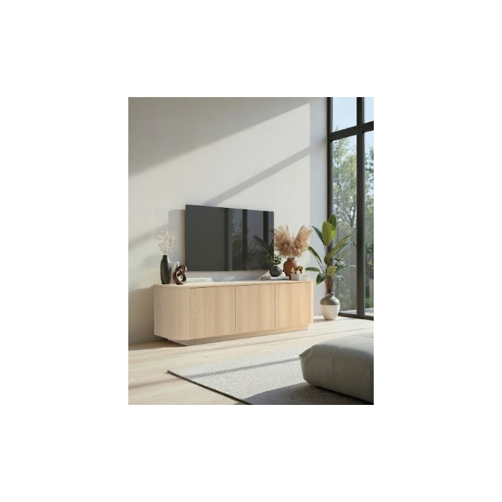 Mobile TV ADRIATICO a 3 ante – Finitura Rovere naturale Mobile TV ADRIATICO a 3 ante – Finitura Rovere naturale