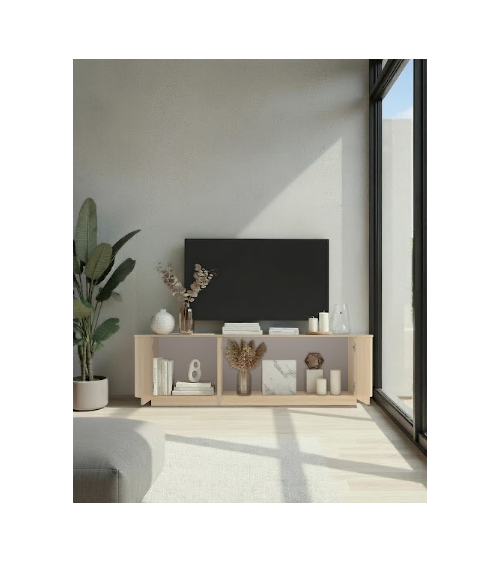 Mobile TV ADRIATICO a 3 ante – Finitura Rovere naturale