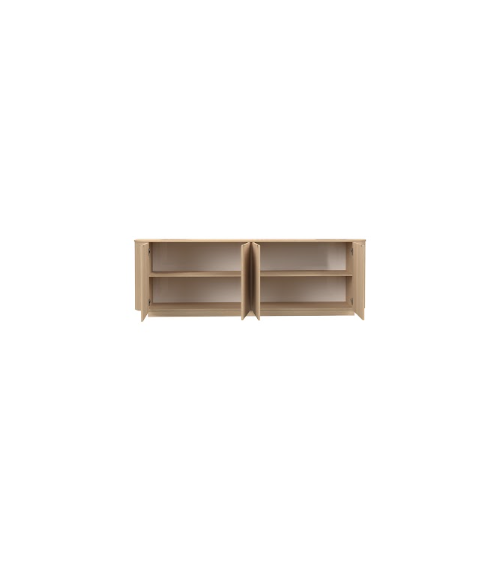 Aparador ADRIATICO de 4 puertas – Acabado Roble natural