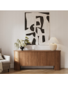 Buffet CAVO 4 portes – Décor Noyer Lincoln