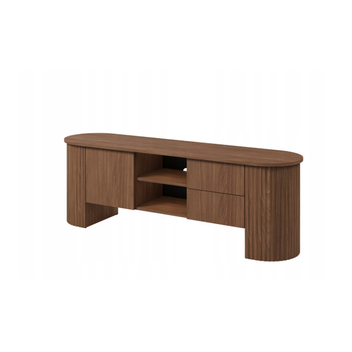 Meuble TV CAVO – 180 cm – Noyer Lincoln