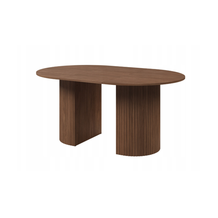 Mesa de comedor extensible CAVO – 120/220 cm – Nogal Lincoln Mesa de comedor extensible CAVO – 120/220 cm – Nogal Lincoln