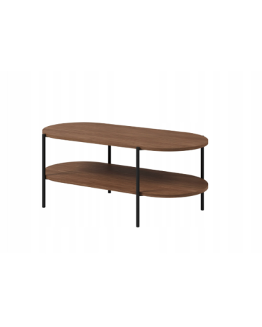 Table basse CAVO – 110 cm – Noyer Lincoln