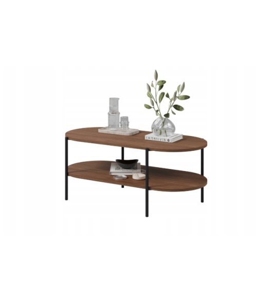 Tavolino da salotto CAVO – 110 cm – Noce Lincoln