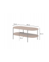 Tavolino da salotto CAVO – 110 cm – Noce Lincoln