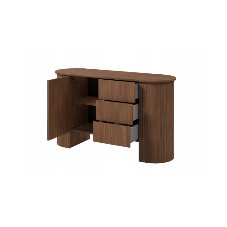 Soggiorno completo CAVO – Noce Lincoln – Design contemporaneo Soggiorno completo CAVO – Noce Lincoln – Design contemporaneo